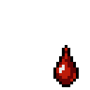 Pixel-art red health potion