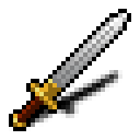 Pixel-art longsword